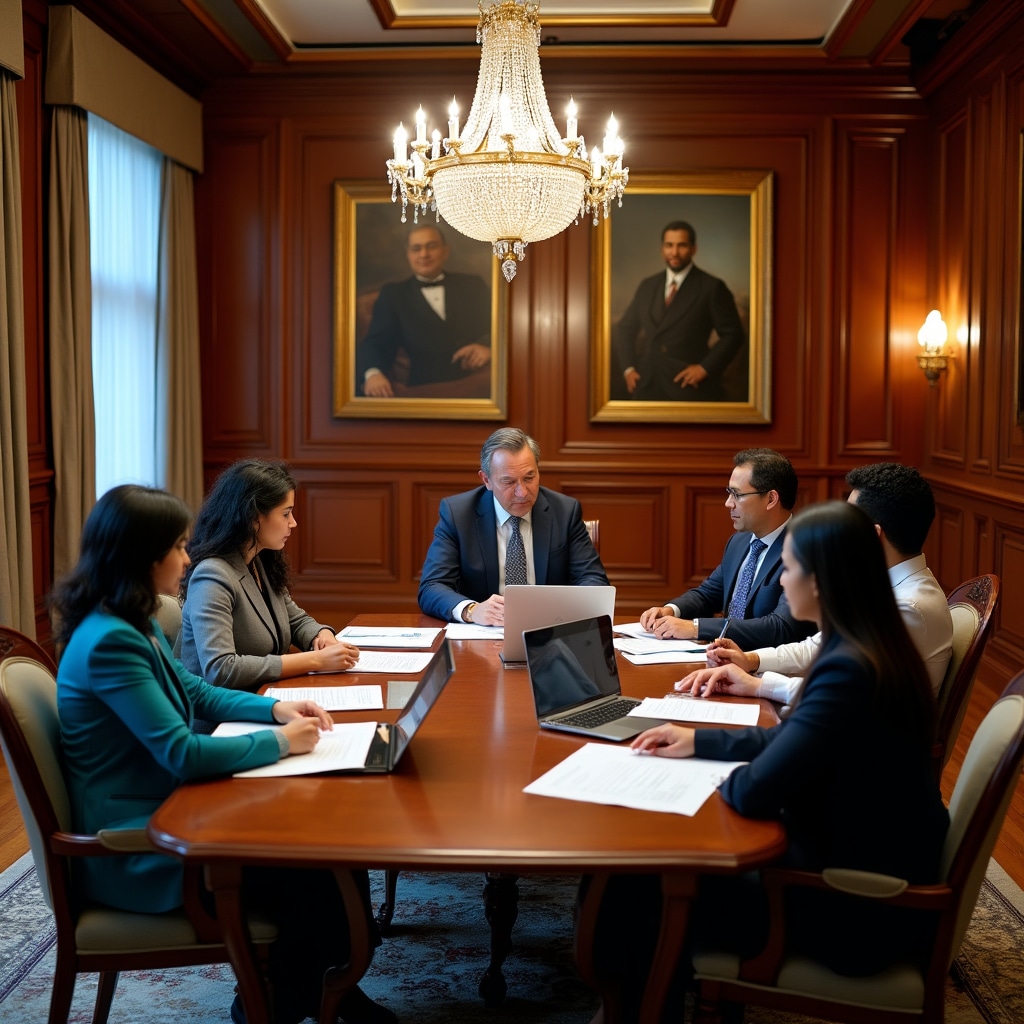 Diverse professional team participating in interactive writing skills workshop