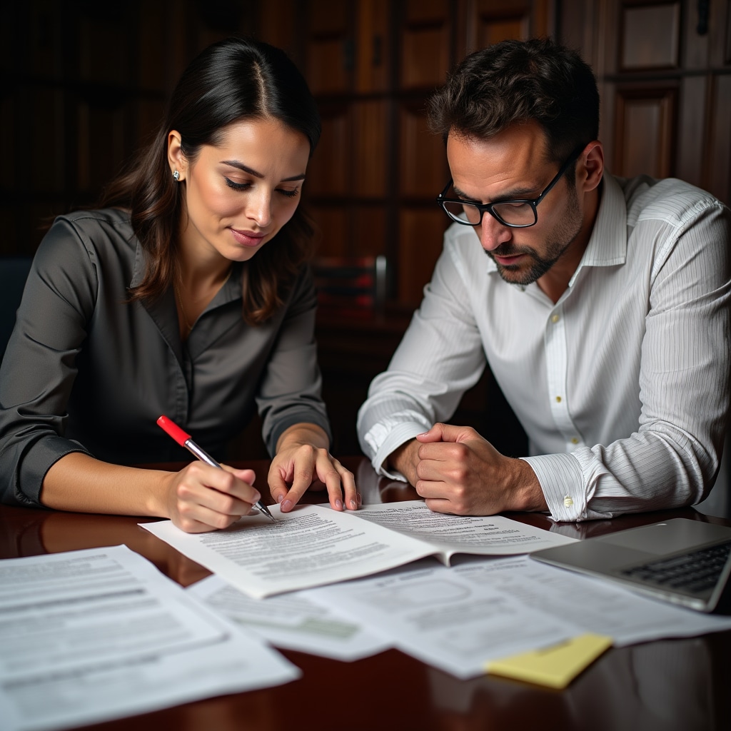 Instructor demonstrating executive summary distillation techniques to engaged participants